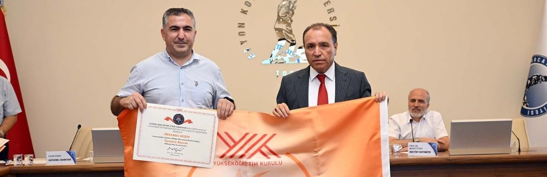 MEKANDA TURUNCU BAYRAK ÖDÜLÜ